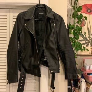 Madewell ultimate leather motorcycle jacket